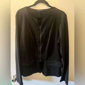 Fashion to Figure zip peplum jacket